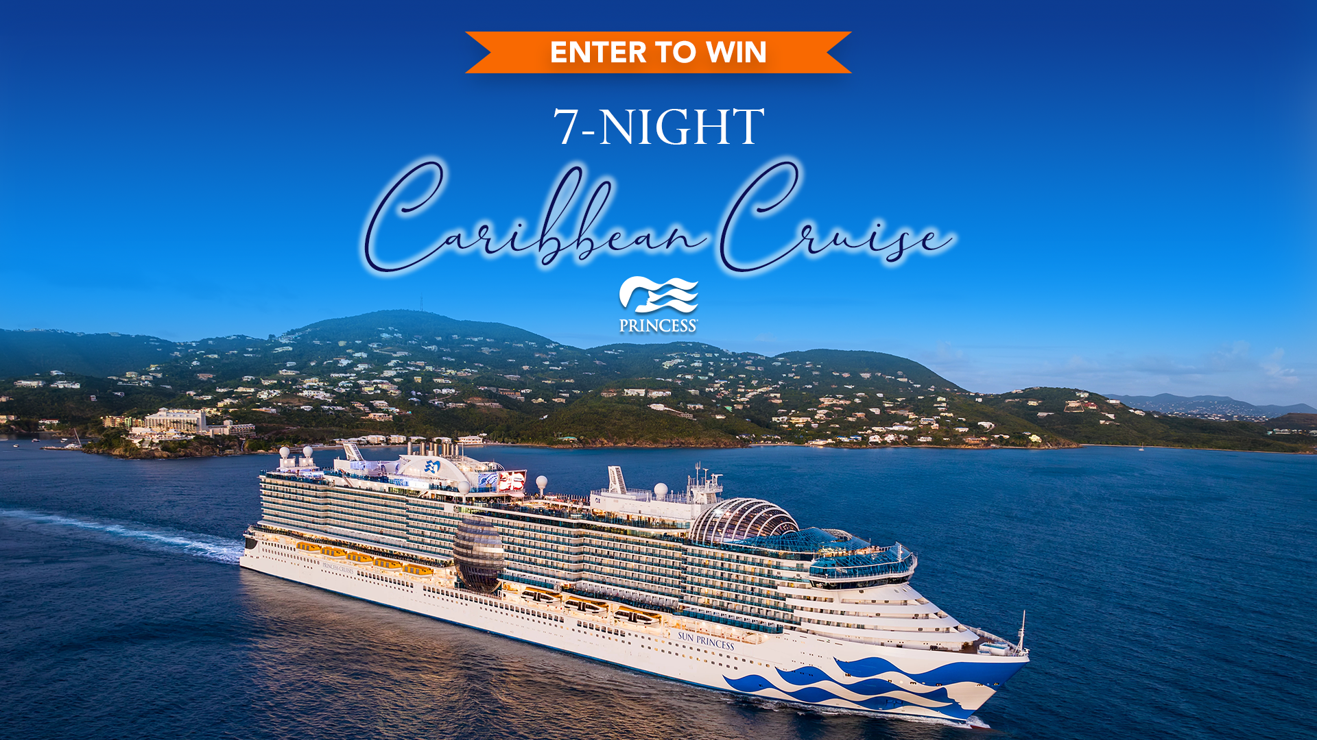 Enter to Win a 7-Night Caribbean Cruise on Princess Cruises